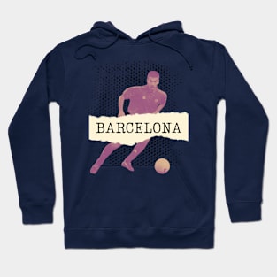 Pep Guardiola Barcelona 90s Nostalgia Hoodie